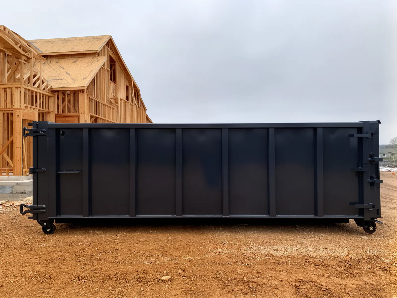 Roll-off dumpster from Clear Fork Dumpster Rental in Dallas, TX